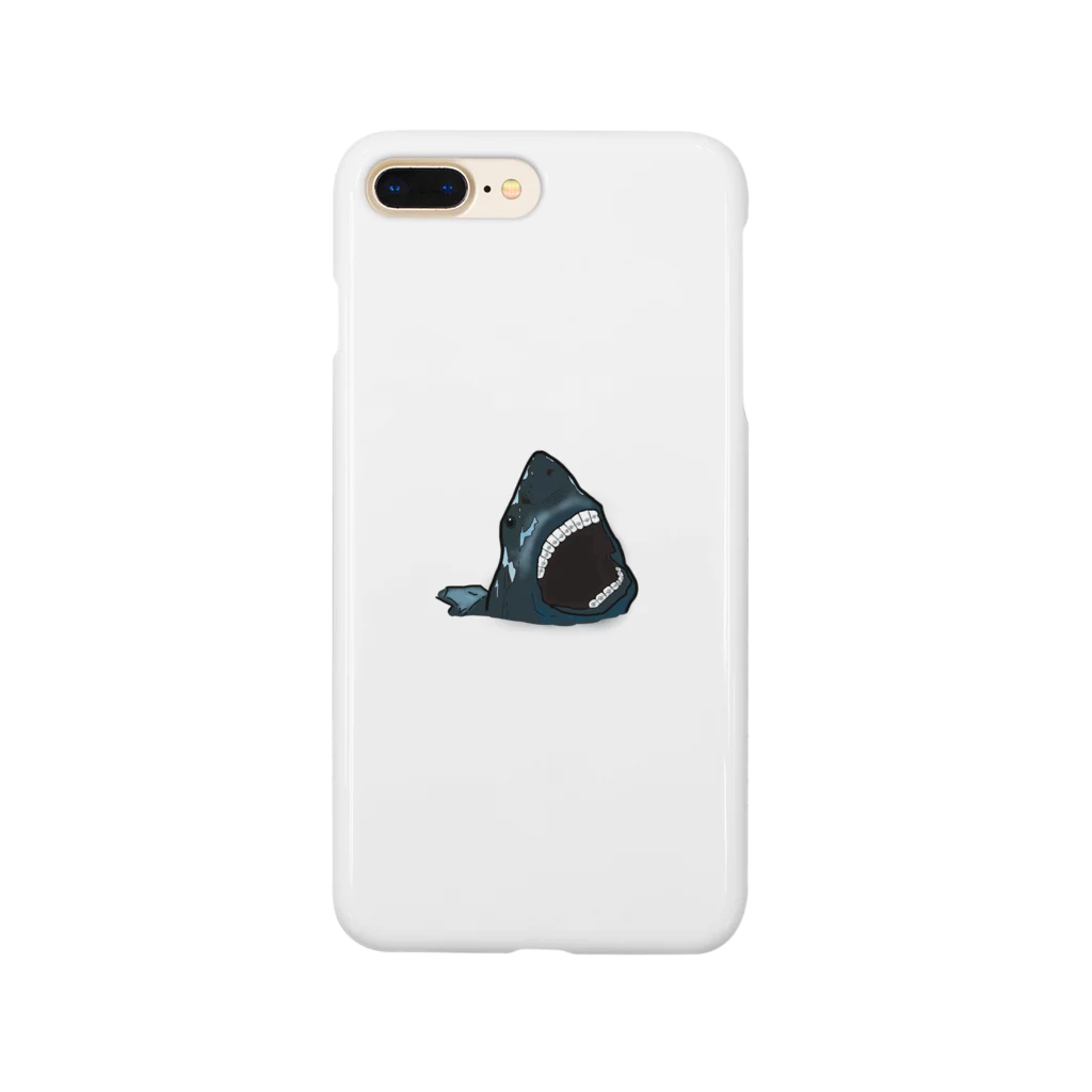 y_b shopの牙 矯正中  サメ Smartphone Case