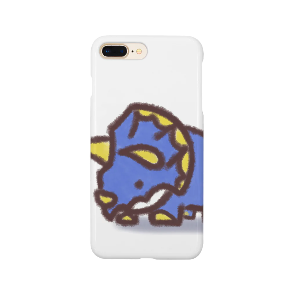 ぺぇねもんショップのクレヨン トリケラトプスくん Smartphone Case