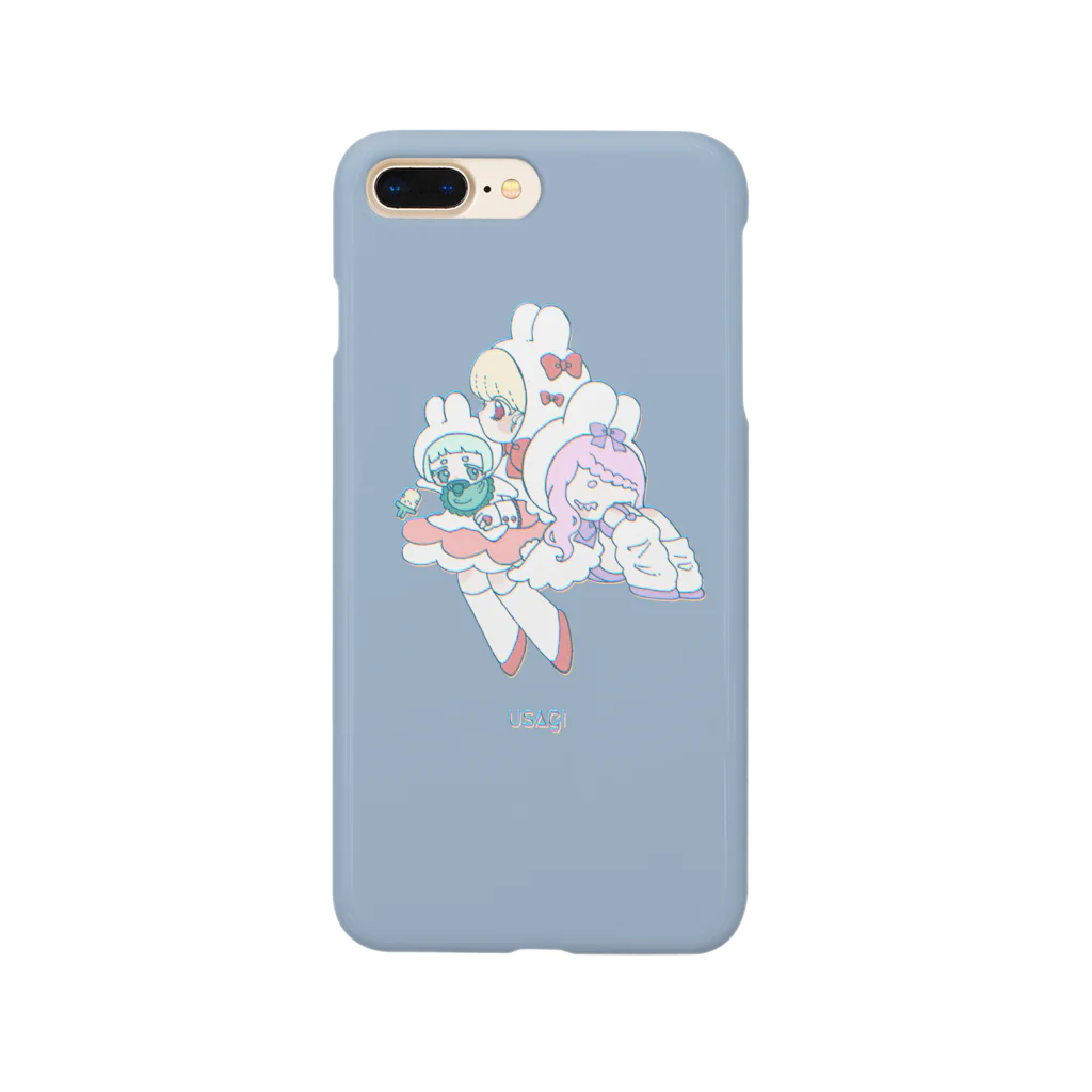 さくらんぼ缶のうさぎさん姉妹 Smartphone Case