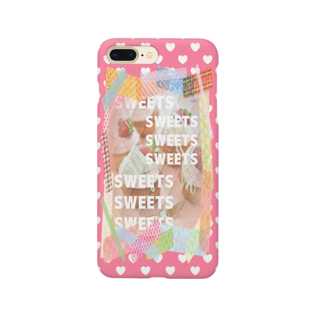 マリホノDesignのSWEETSSWEETSSWEETS Smartphone Case