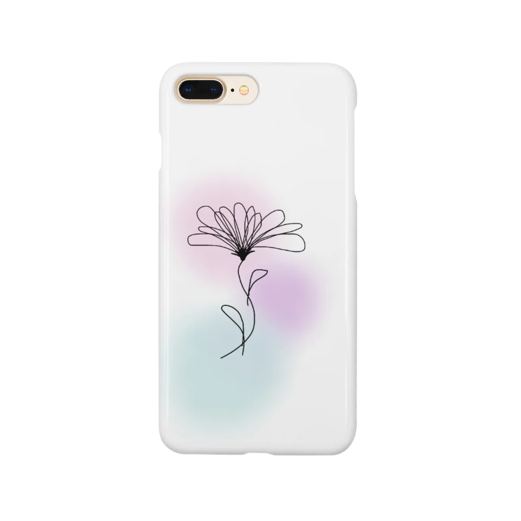 deeply_wildの一輪花 Smartphone Case