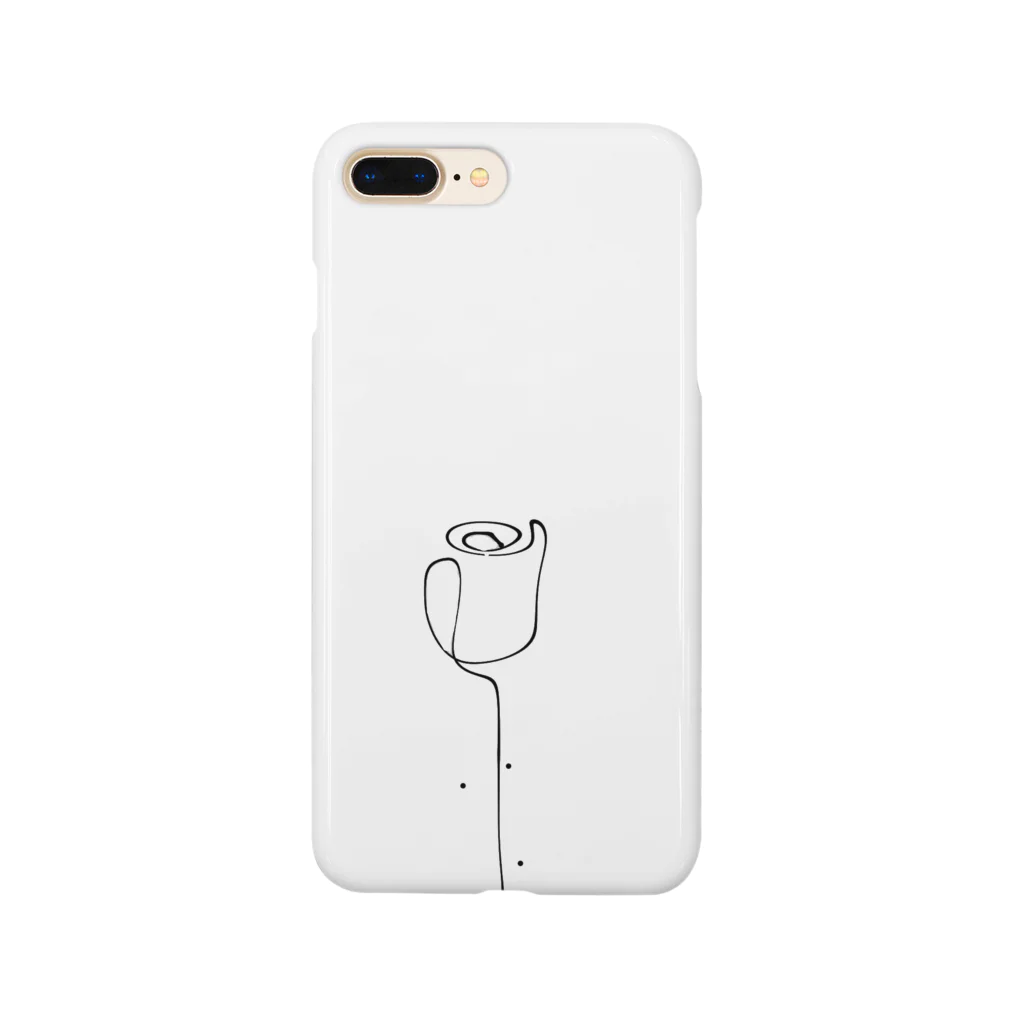 ﾅｺﾁｬﾝのモノクロローズ Smartphone Case