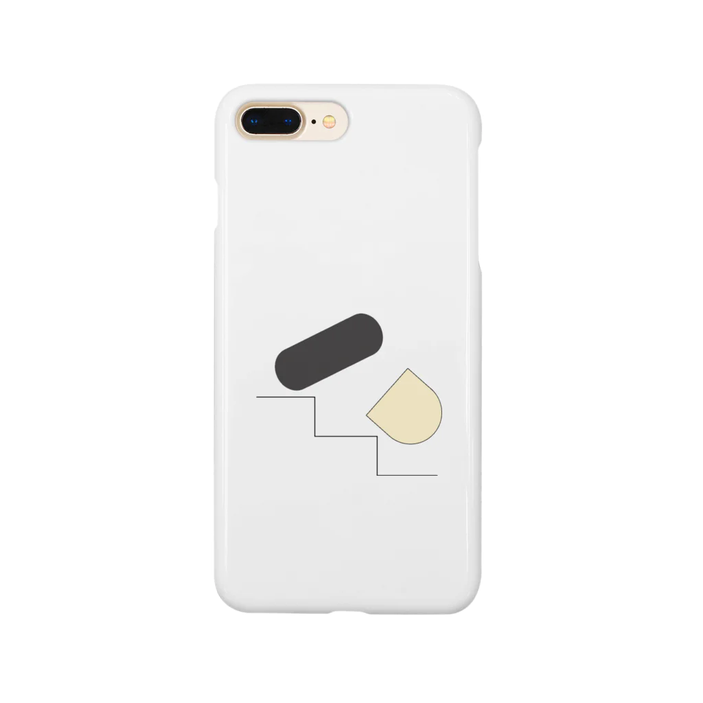 Slopeのセントカタチ / 楕円 Smartphone Case