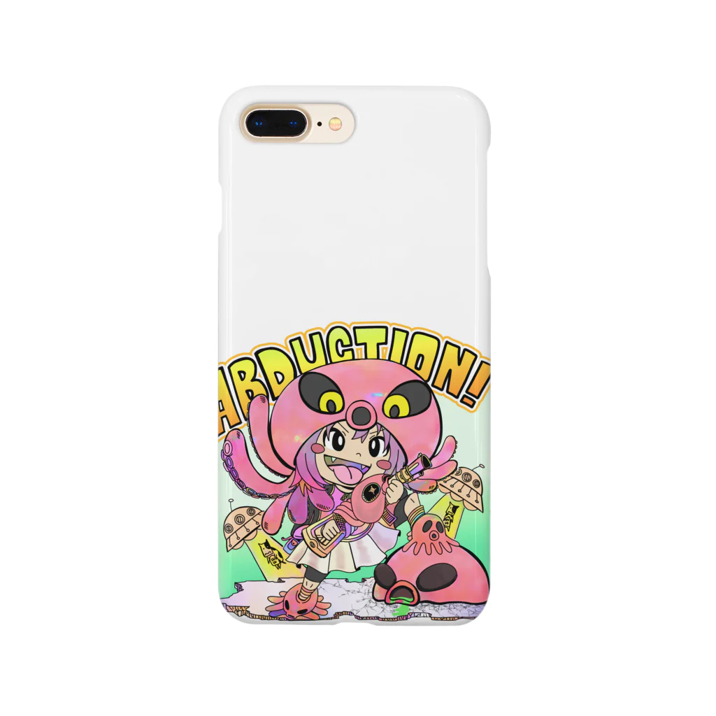 Jackpot-ArtsのABUDUCTIONちゃん Smartphone Case