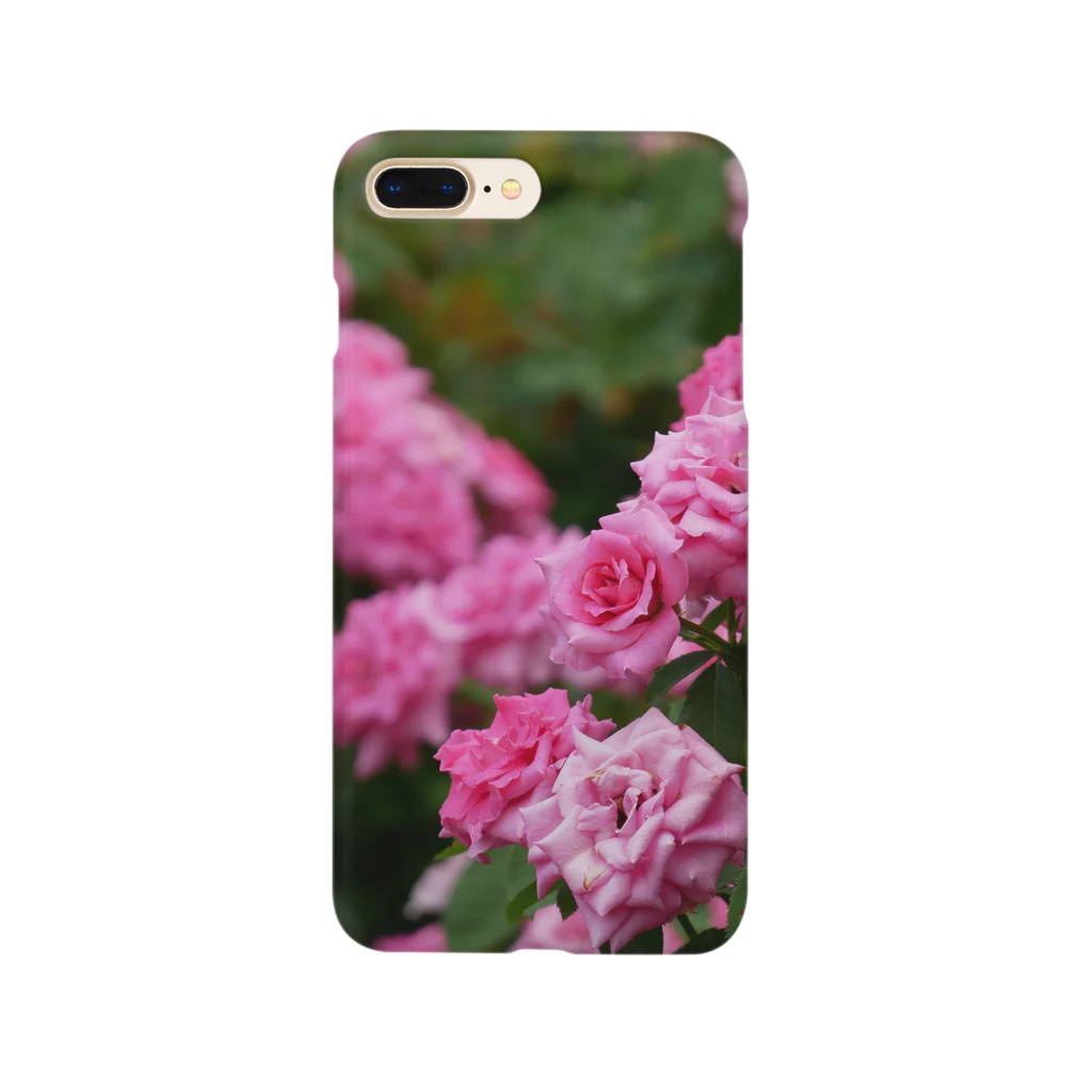 花染めの箱庭の薔薇 Smartphone Case