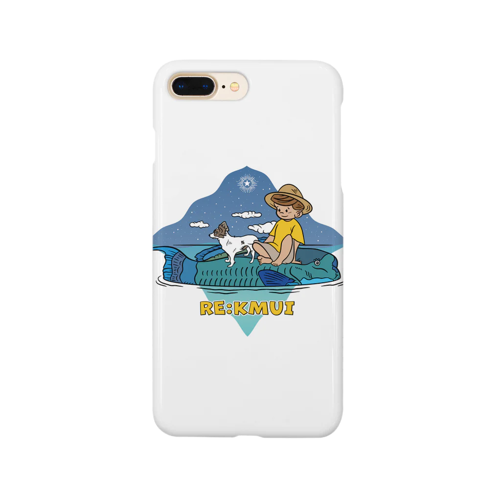 Re:kmui-レプンカムイ-のNight Fish Cruising Smartphone Case