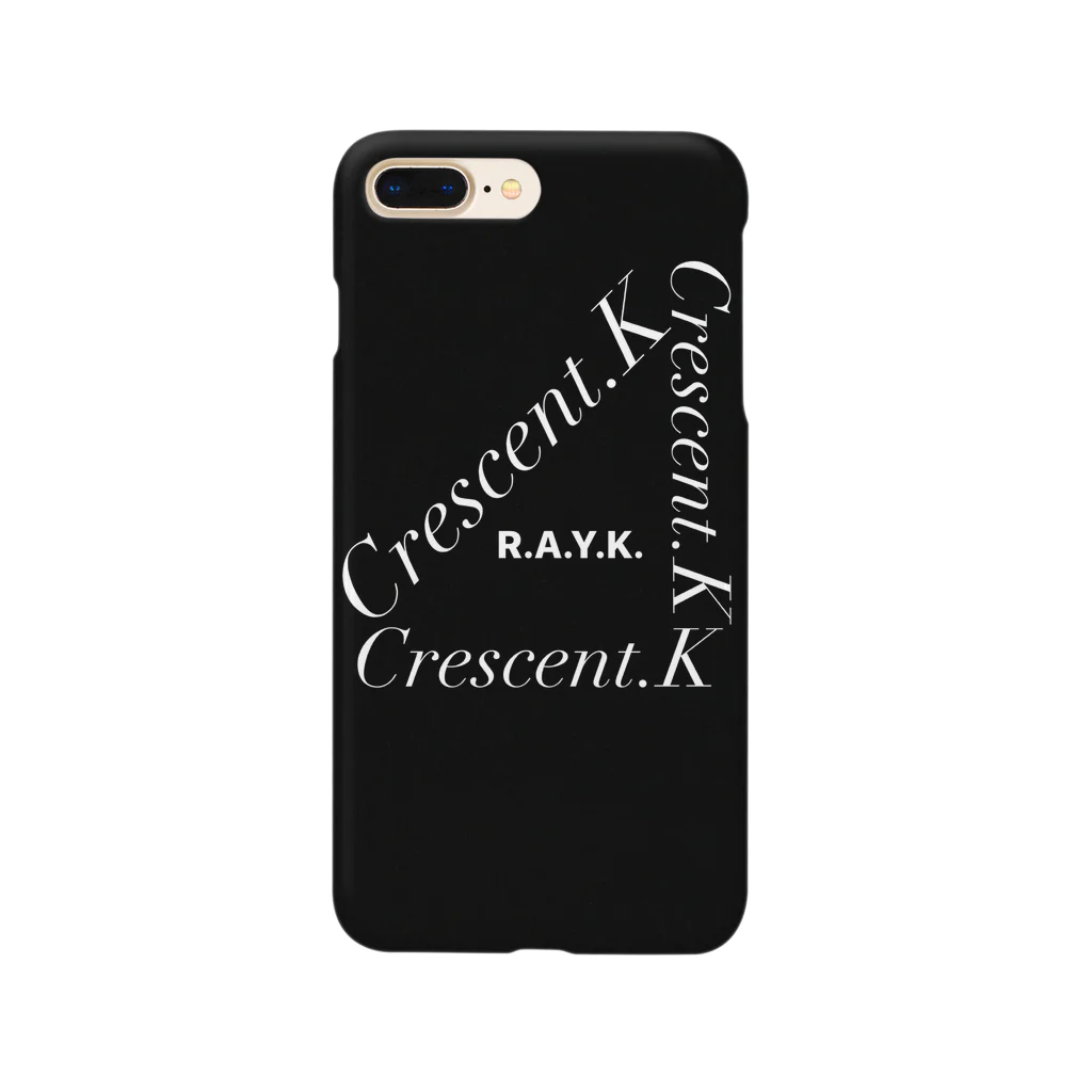 Crescent.KのCrescent.K NEW LOGO iPhoneケース Smartphone Case