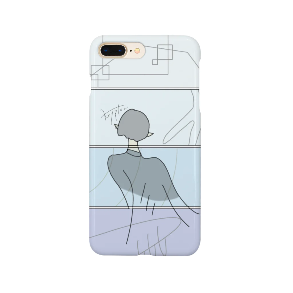 クリプトンのinvisible. Smartphone Case