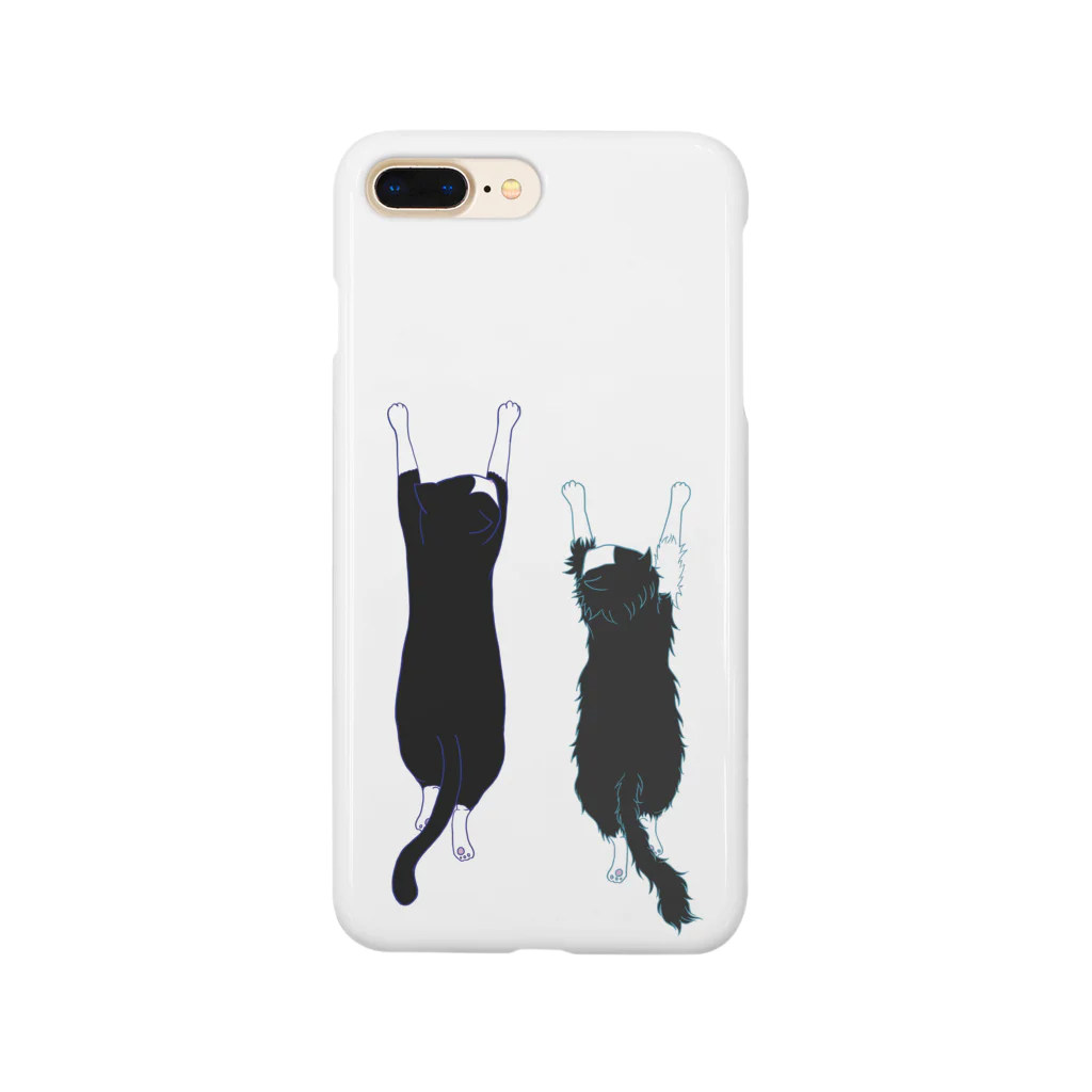 AO＆SORAのAO＆SORA　ぶら下がり Smartphone Case