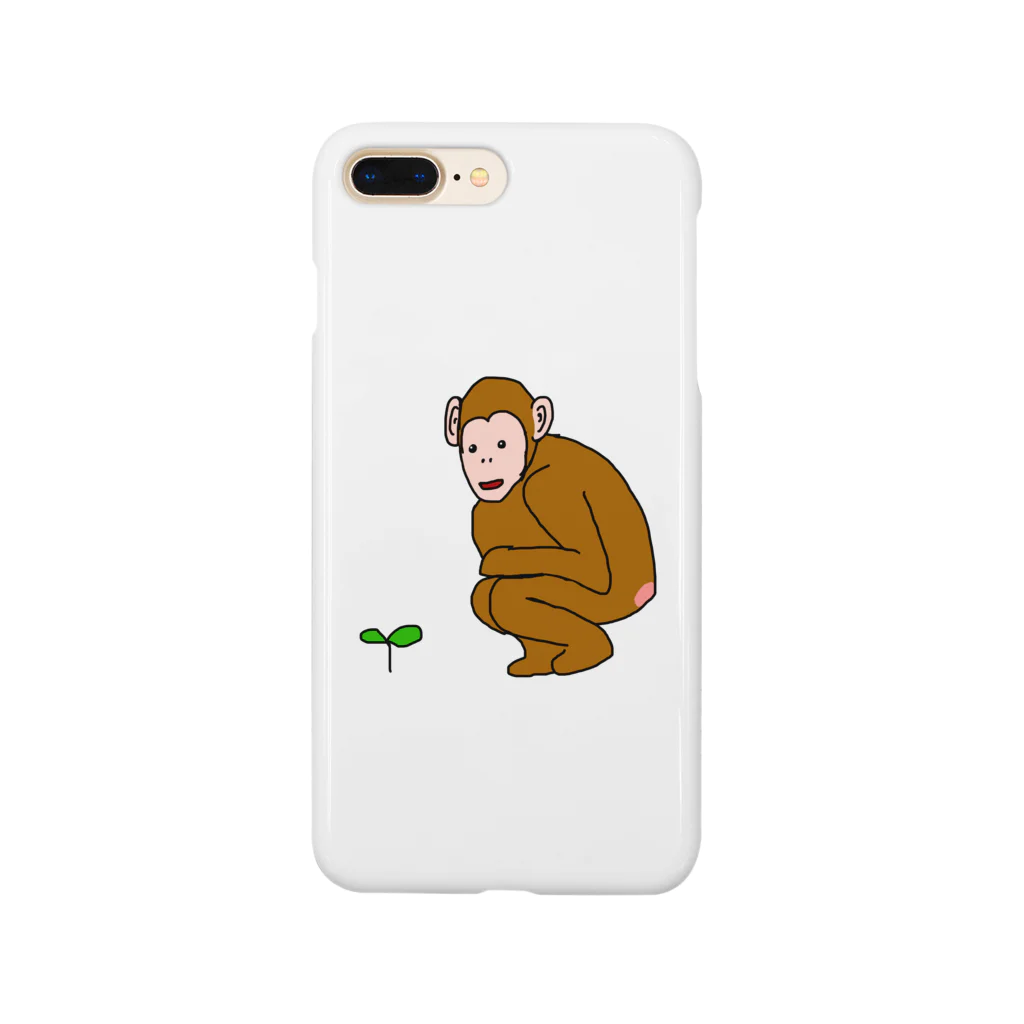 みっの優しいサル Smartphone Case