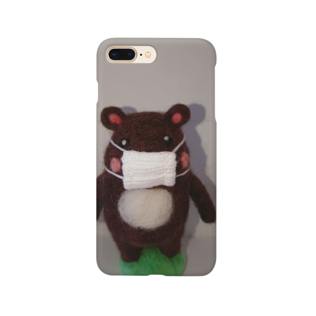 ミィコロのますクマ Smartphone Case