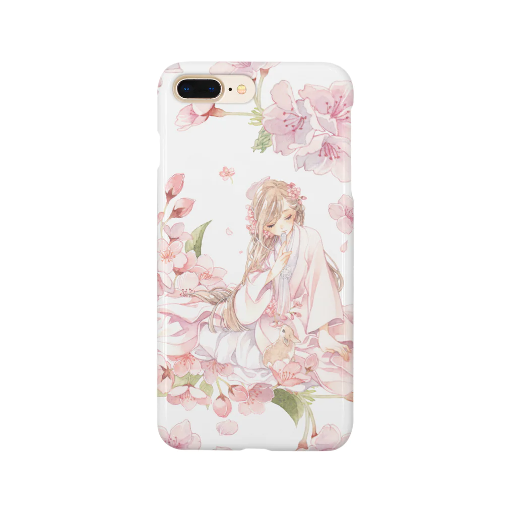 友風子の桜湯 Smartphone Case