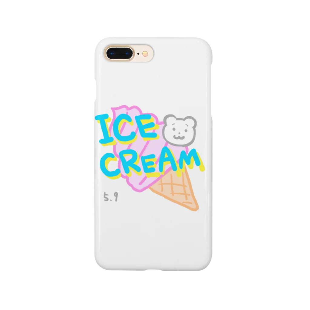 プペポ屋のアイスクリームの日 스마트폰 케이스