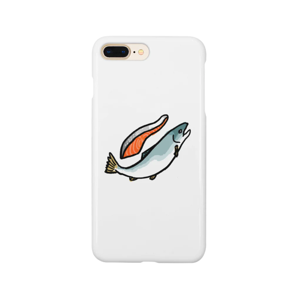 モのおシャケ Smartphone Case