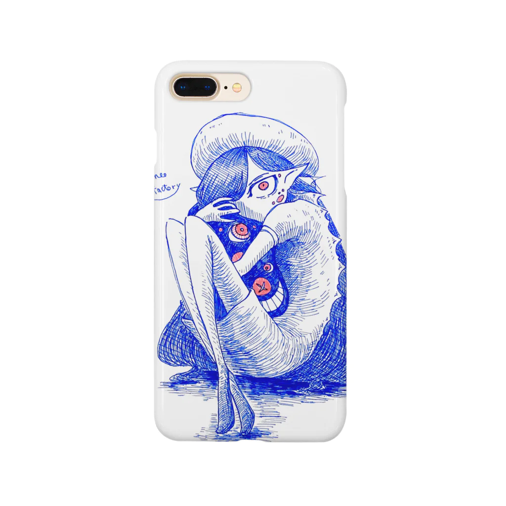 苔ttish!! feat.|neoFactoryの夜の帳 Smartphone Case