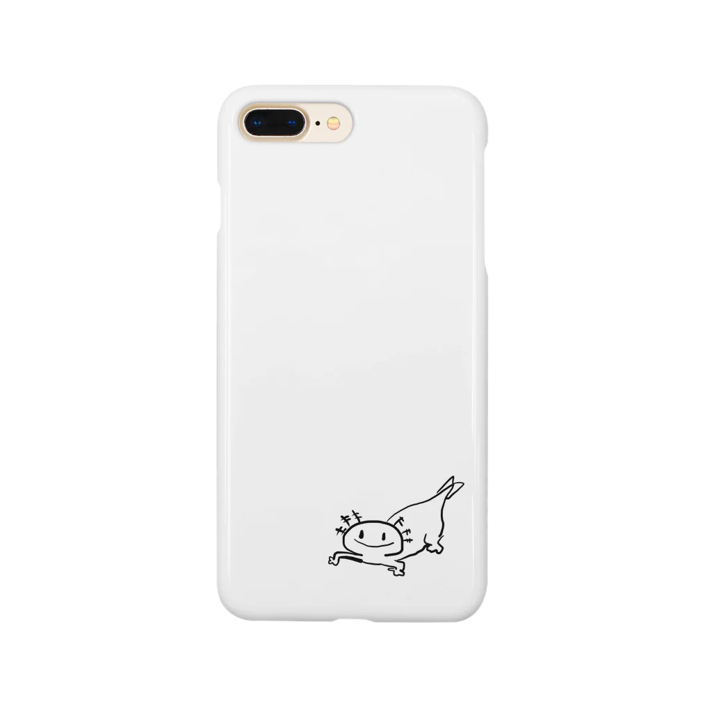 pikarikin4416のウーパールーパースマホケース Smartphone Case