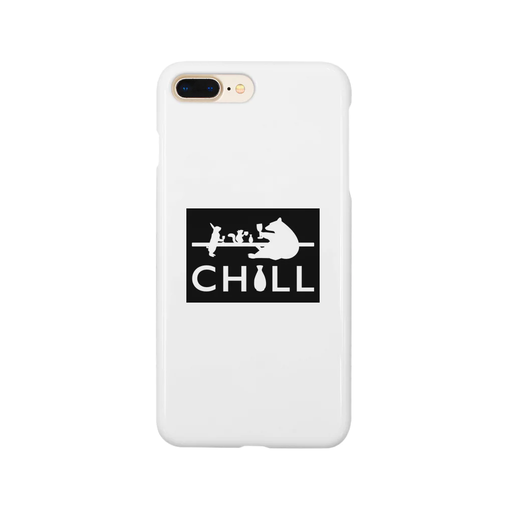 CHILL kagurazakaのchill kagurazaka のロゴ。 スマホケース