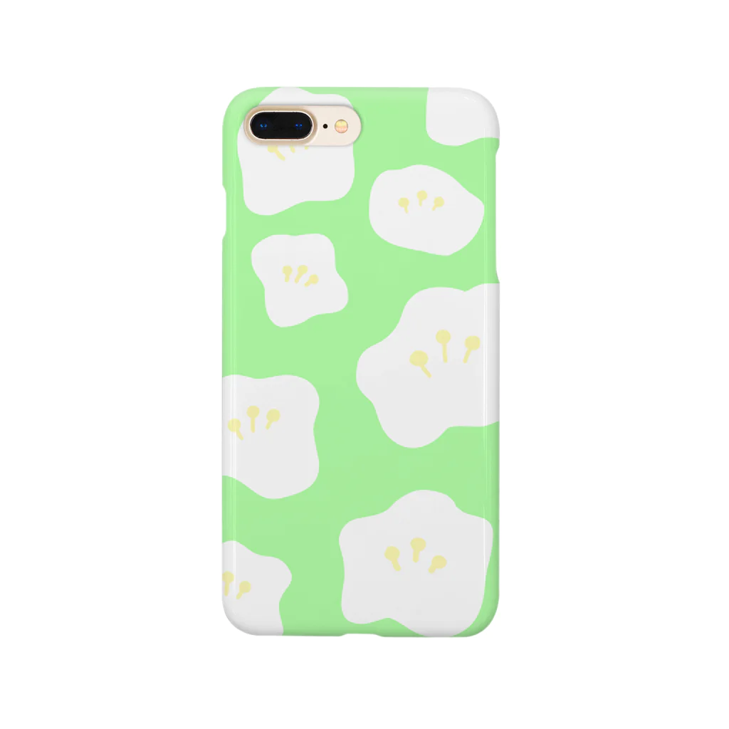 mimi_midoのフラワー(GREEN) Smartphone Case