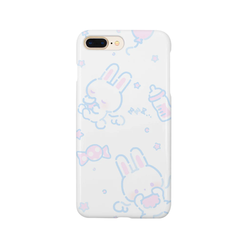 しゅがーそるとのうさちゃんてんし（ブルー） Smartphone Case