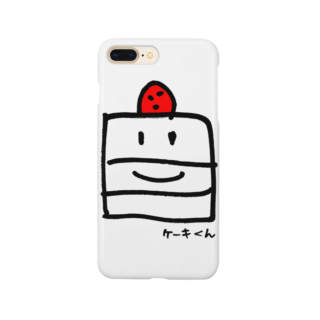 hozdesignのケーキくん Smartphone Case