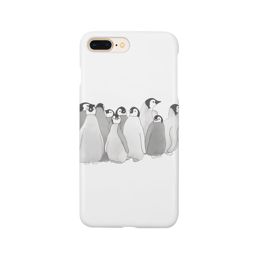 masumi maedaの寄り添うペンギン　 Smartphone Case