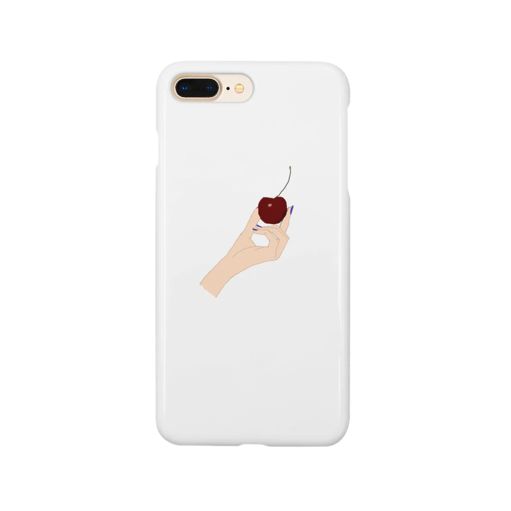 HIRUNEのさくらんぼiPhoneケース Smartphone Case