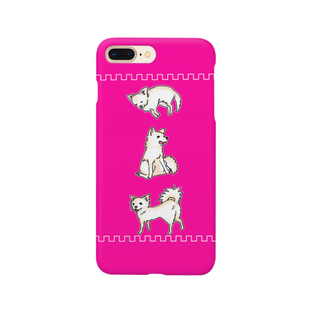 にこ＋の3わんこ Smartphone Case