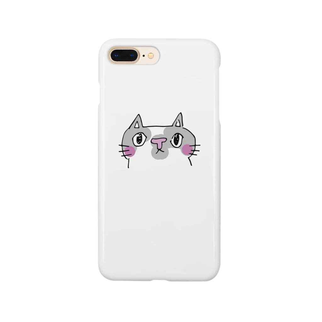 nikomomoのにゃんだかなネコ携帯ケース Smartphone Case