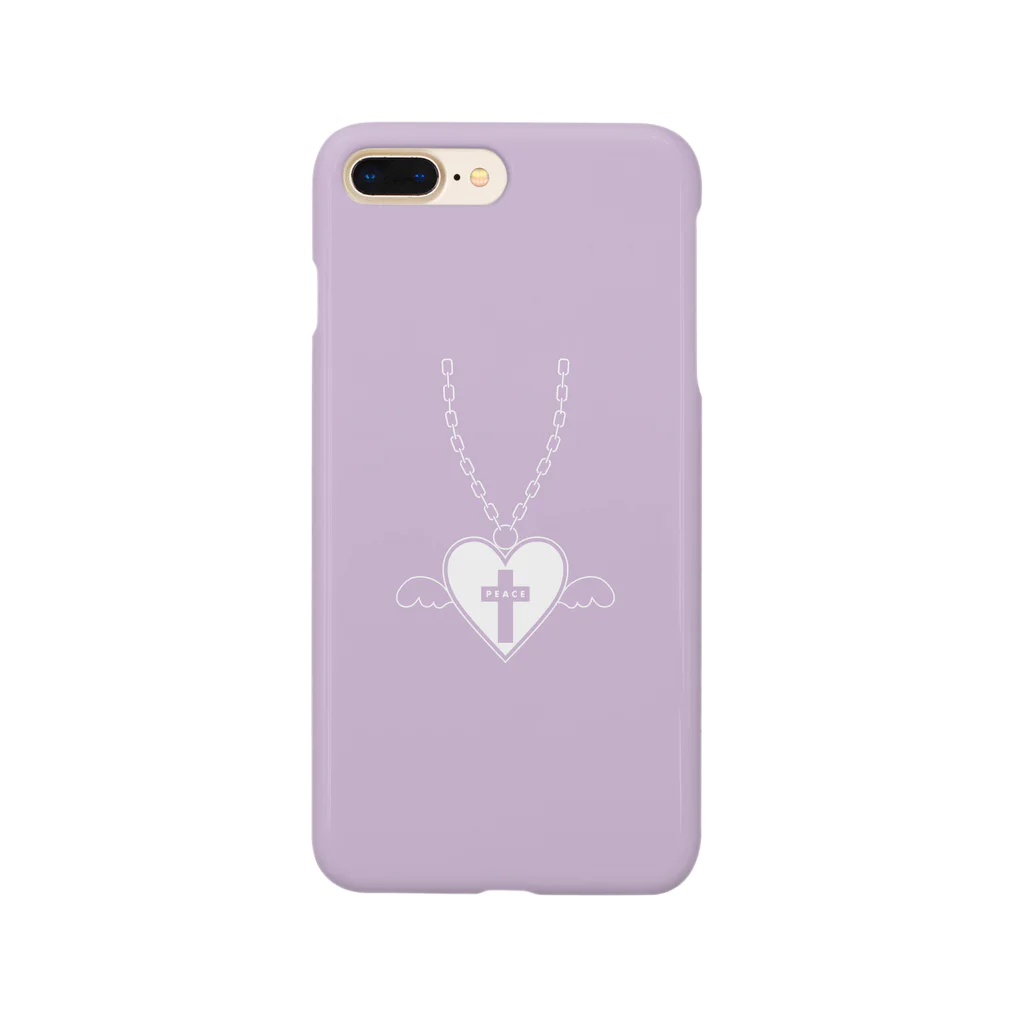 めだまやきファクトリーのスマホケース(PEACE_PP) Smartphone Case