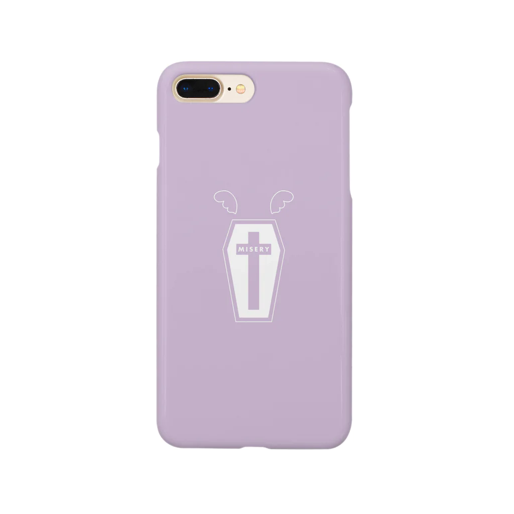 めだまやきファクトリーのスマホケース(MISERY_PP) Smartphone Case