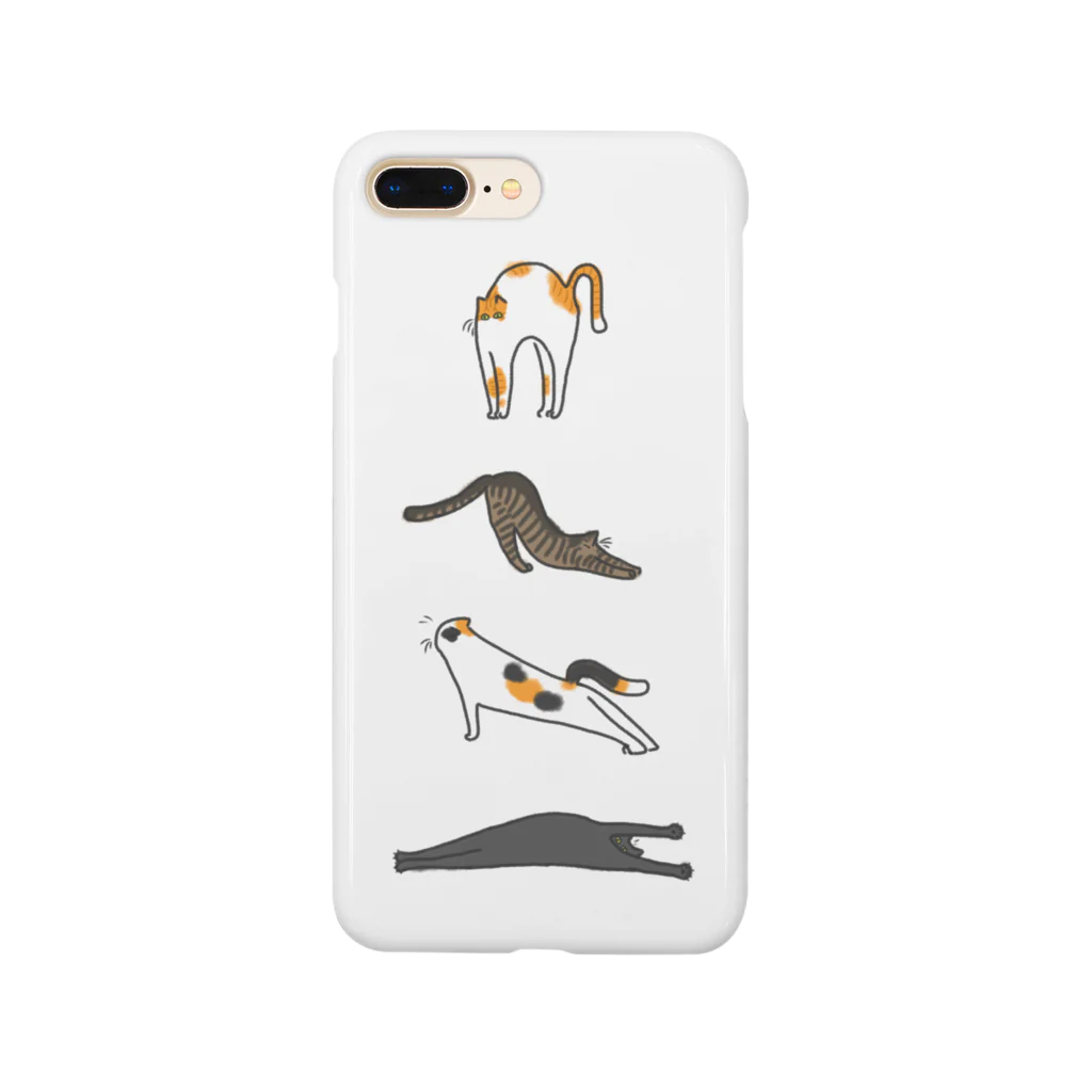 にぎり屋のねこねこねこ(のび) Smartphone Case