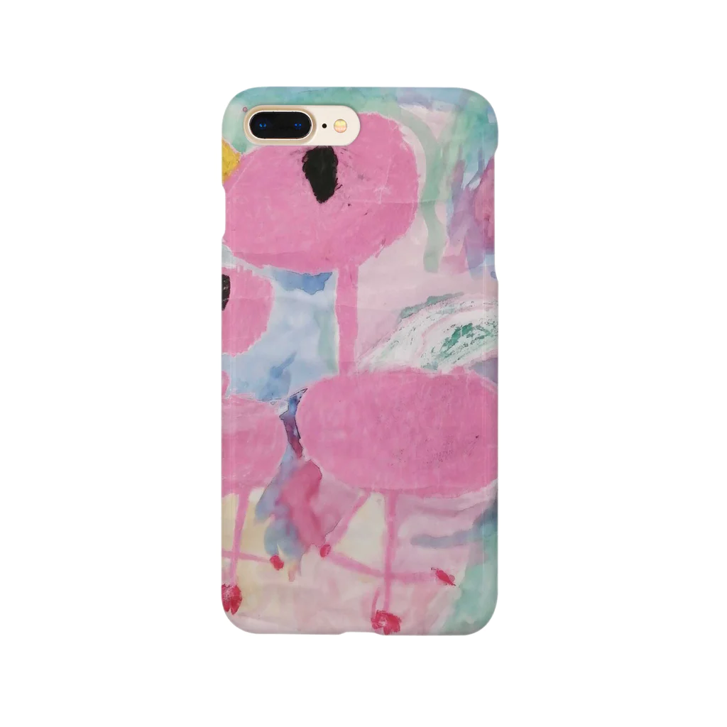 oekakiのオエカキ_ Flamingo Smartphone Case