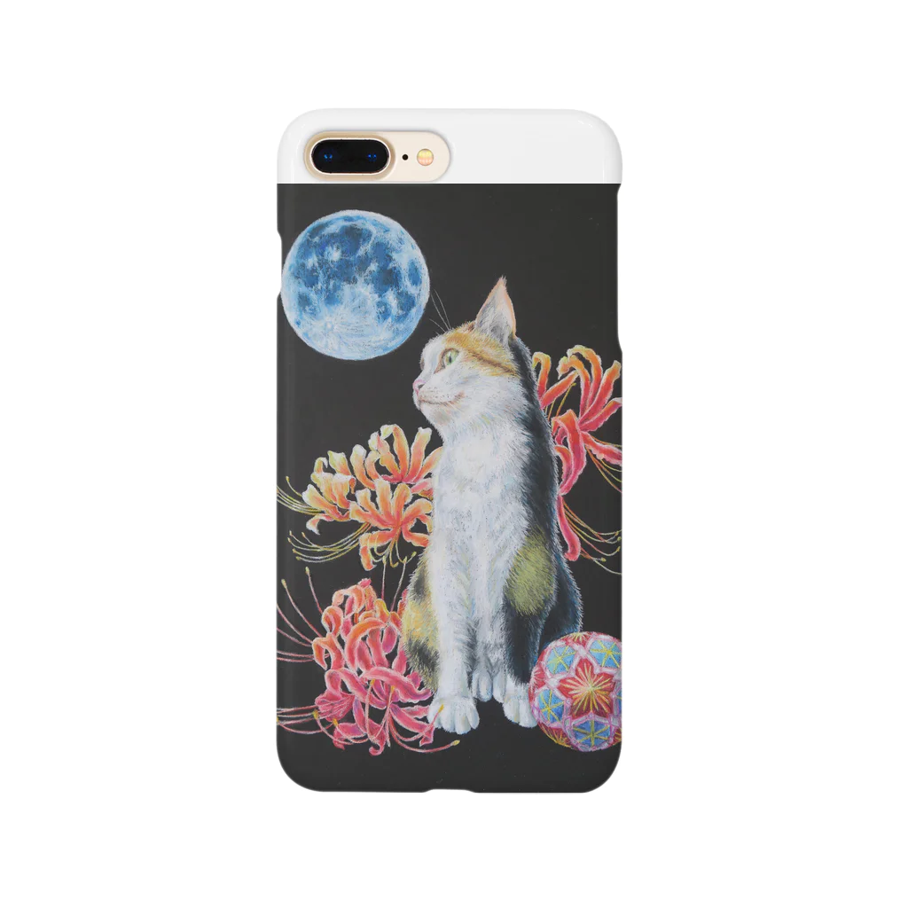 Ａｔｅｌｉｅｒ　Ｈｅｕｒｅｕｘの猫と曼珠沙華 Smartphone Case