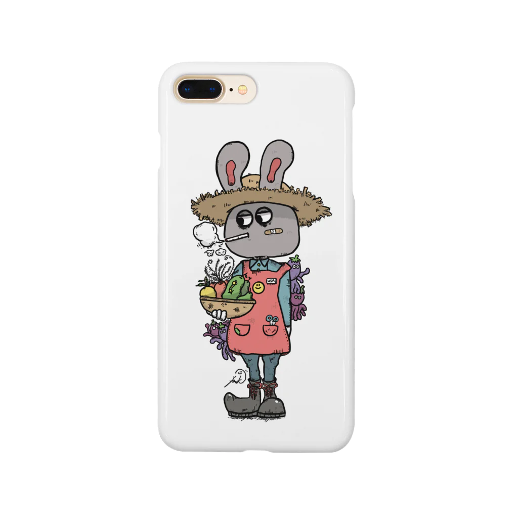 さば味噌の二日酔いの農家 Smartphone Case