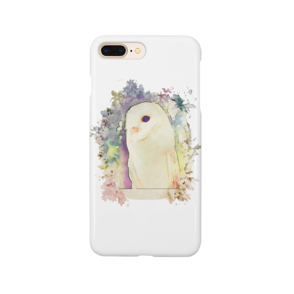 horizon_714のフクロウと森の魔法 Smartphone Case