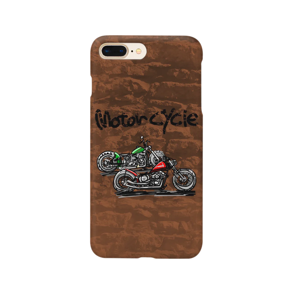 ばんやスマホケースのモーターサイクル Smartphone Case