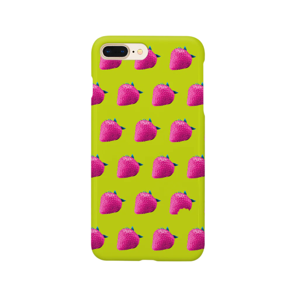 めだまやきファクトリーのいちごケース_LIME Smartphone Case