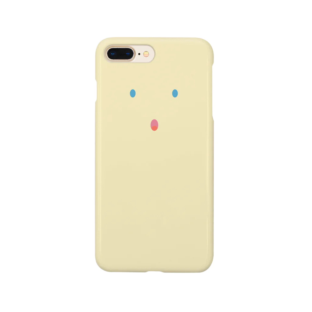 クリムオンラインショップ suzuri店のネフィリムフェイス（ロング） Smartphone Case