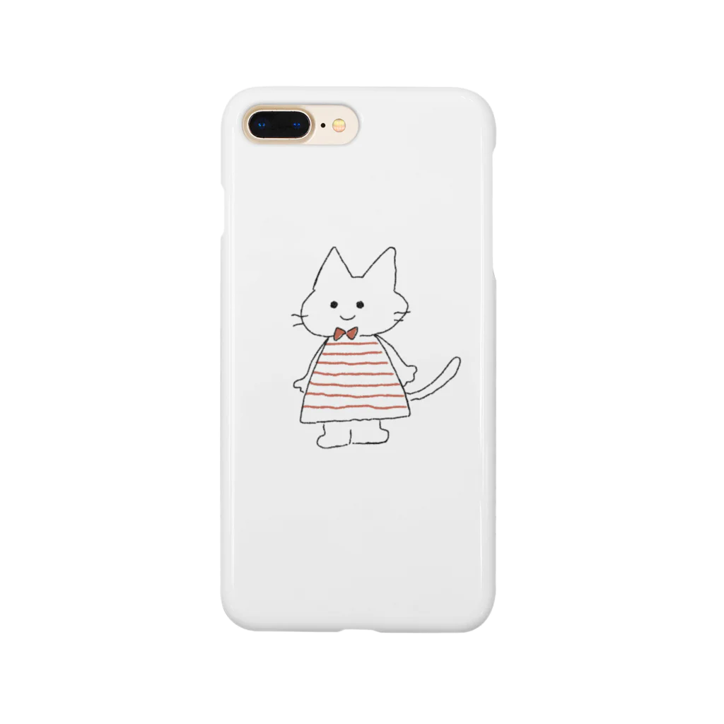 geko_sukeのストライプねこちゃん Smartphone Case