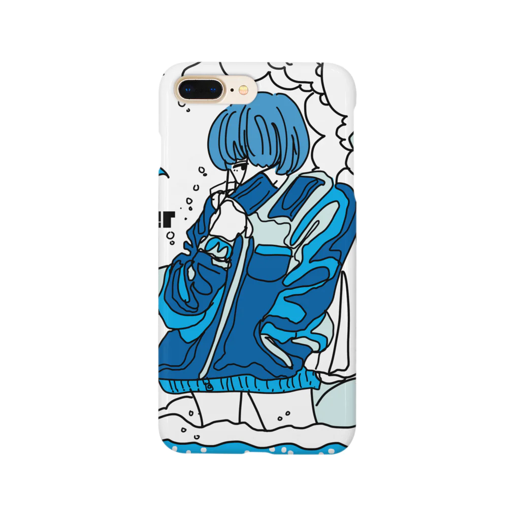 おにぎりまんSUZURI支店のクールサマー Smartphone Case