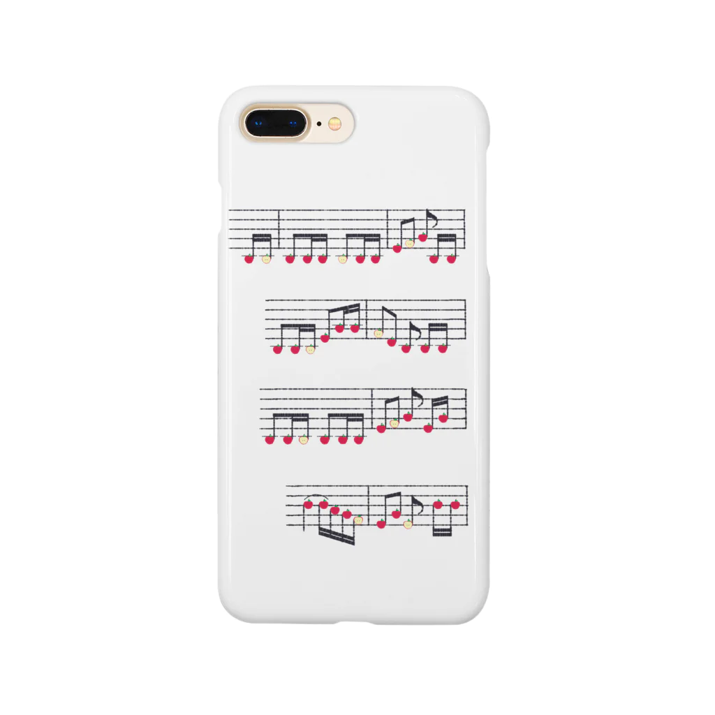 TinyMiry(タイニーミリー)のりんごの楽譜 Smartphone Case