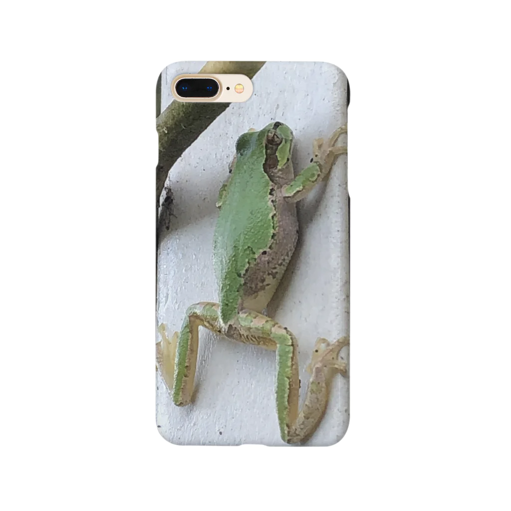 ばにーすぺーのカエルclimbing Smartphone Case