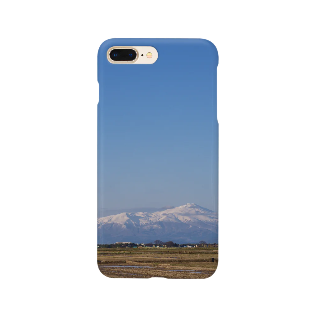 Chan6314の鳥海山と空 Smartphone Case