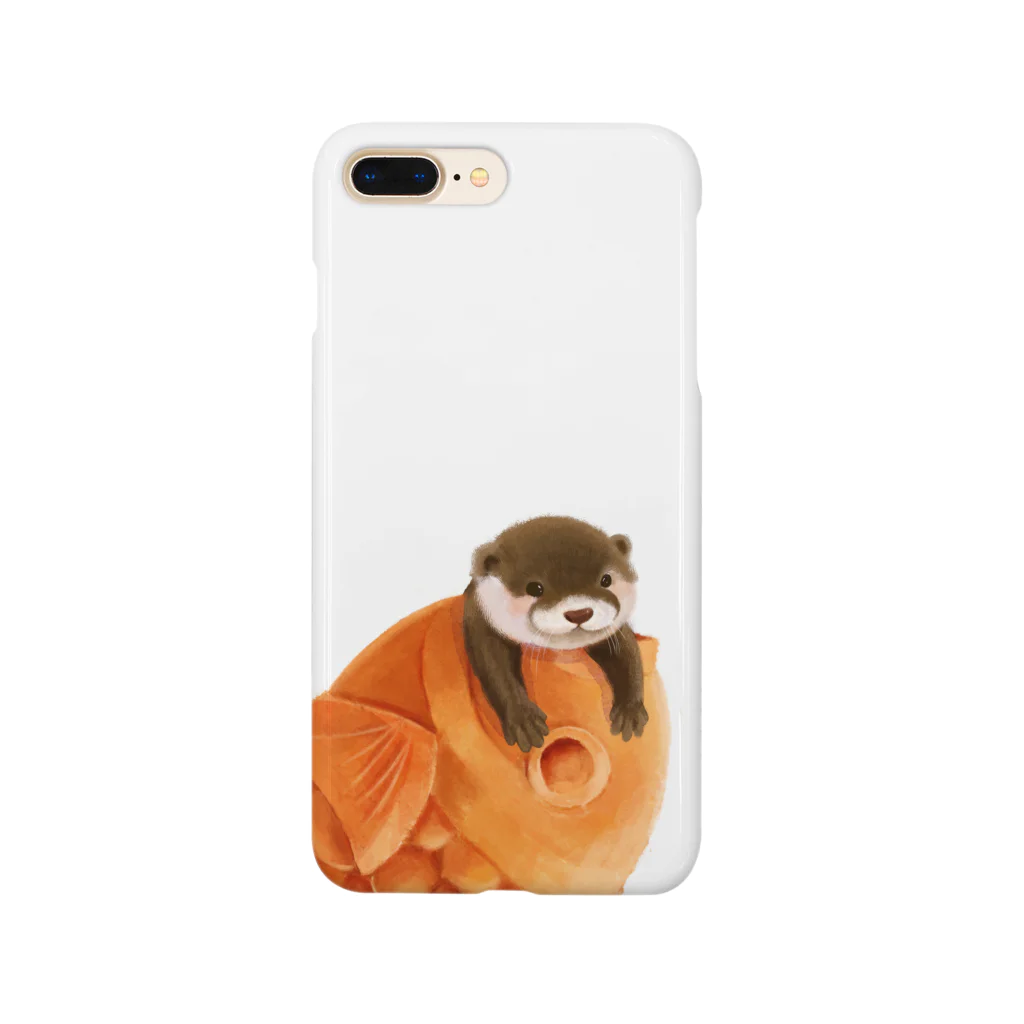 kawausodaisukiのカワウソ（たい焼き） Smartphone Case