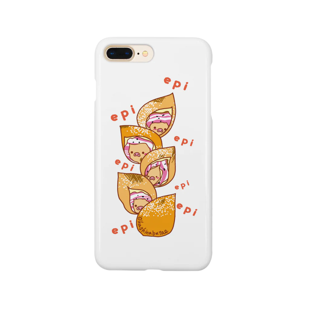 Draw freelyのベーコンエピ Smartphone Case