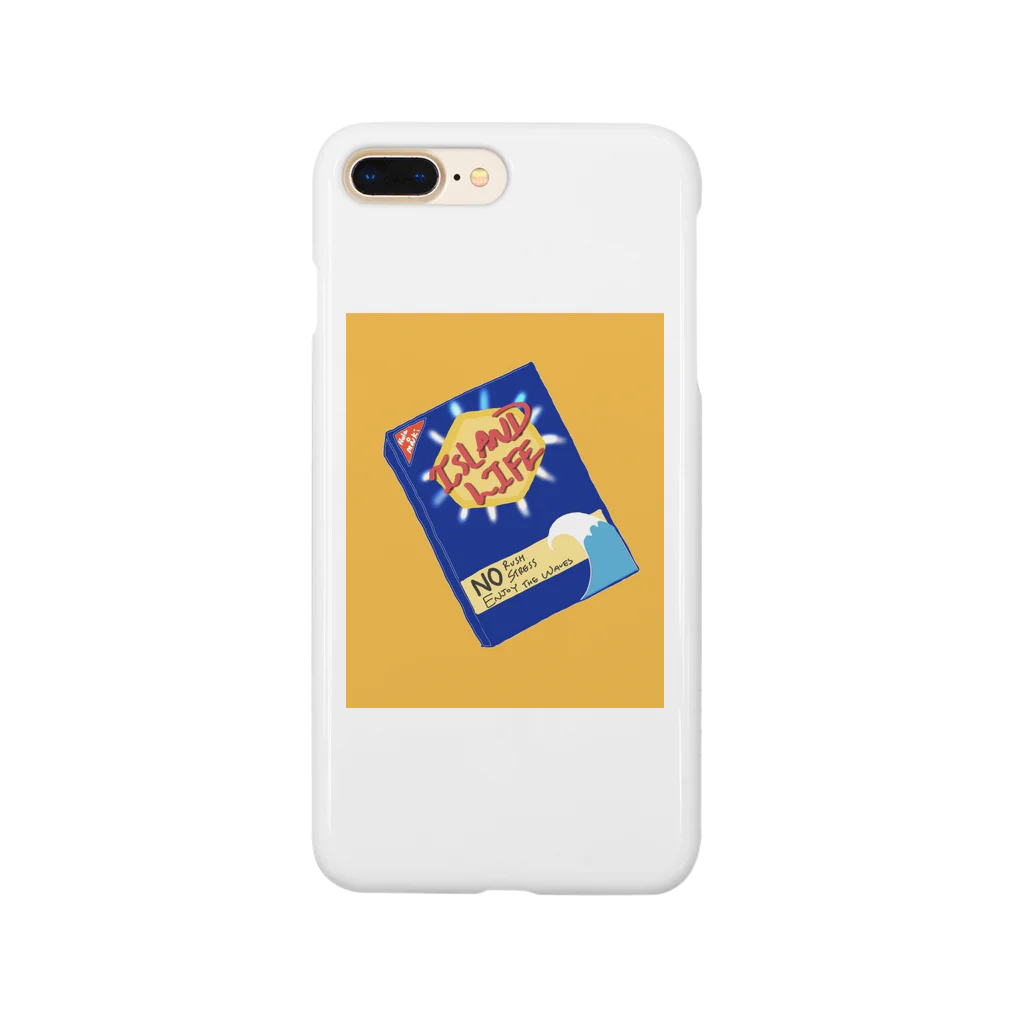 makiのIsland life/ yellow Smartphone Case