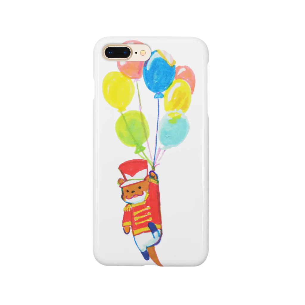 maguroya1010のかわうそとふうせん Smartphone Case