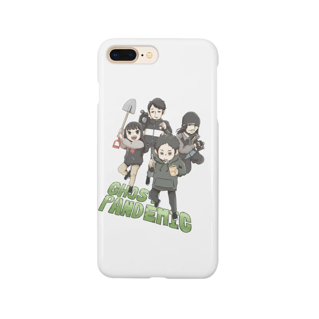 アムモ98ホラーチャンネルショップの心霊～パンデミック～イラスト カラーVer Smartphone Case