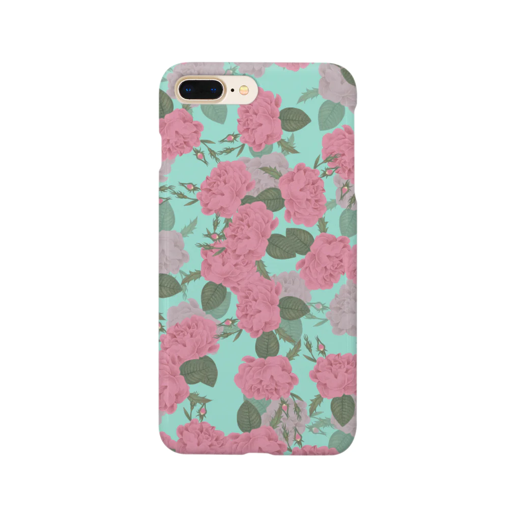 momoseの薔薇青磁 Smartphone Case