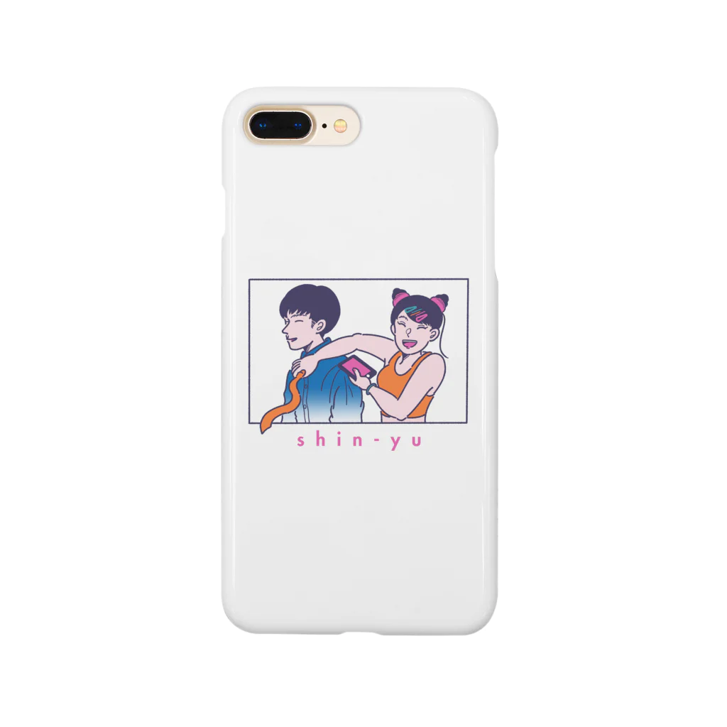 森本ドキュメントTV SHOPのshin-yuスマホケース Smartphone Case